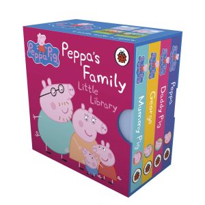 Peppa's family little library פפה פיג ספרי ילדים אנגלית