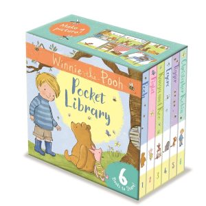 Winnie the Poo pocket library פו הדוב אנגלית ספרי ילדים