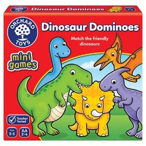 משחק קופסה דומינו דינוזאורים