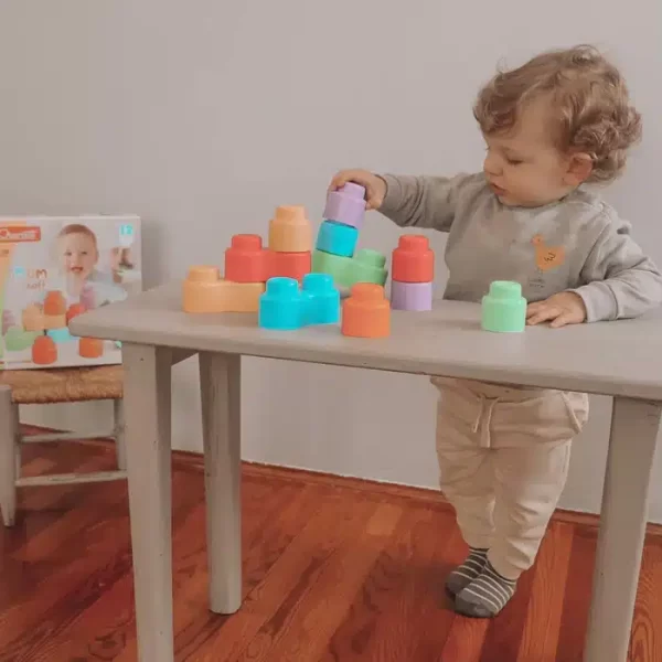 בנייה לתינוקות קוביות רכות