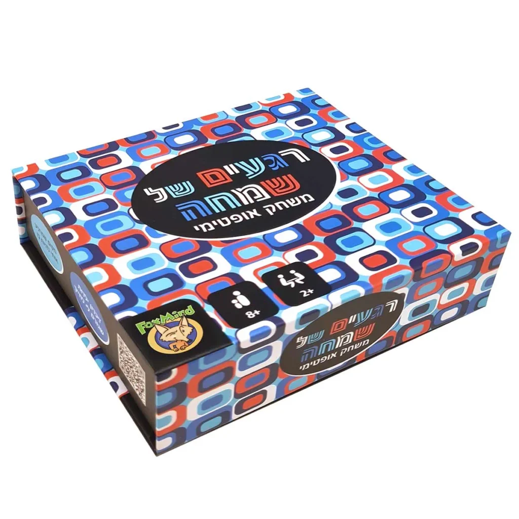 רגעים של שמחה משחק קלפים משפחתי וכיפי