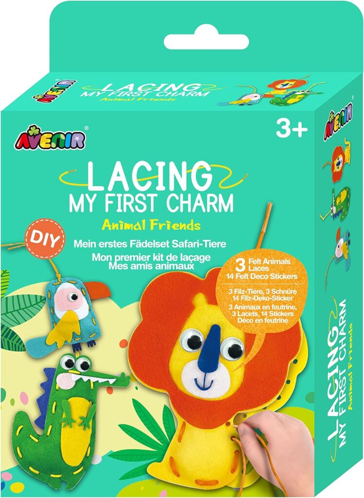 תפירה ראשונה חיות ג'ונגל