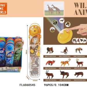 12 חיות משחק ומקרן