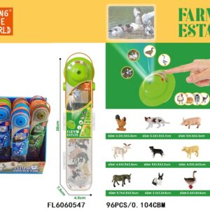 12 חיות חווה למשחק ומקרן