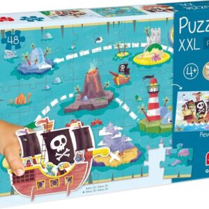 פאזל פיראטים 48 חלקים
